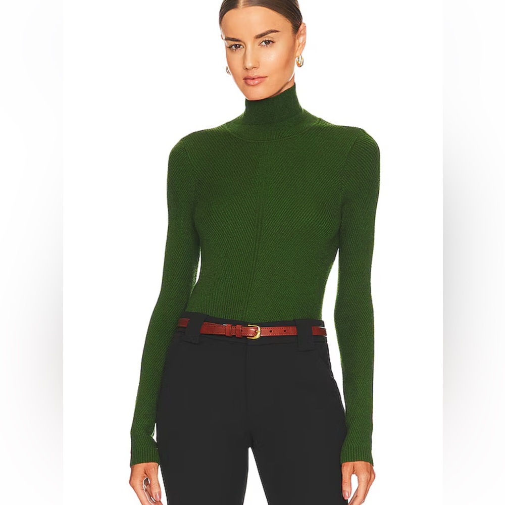 House of Harlow 1960 x REVOLVE Peyton Green Turtleneck Sweater M NWT